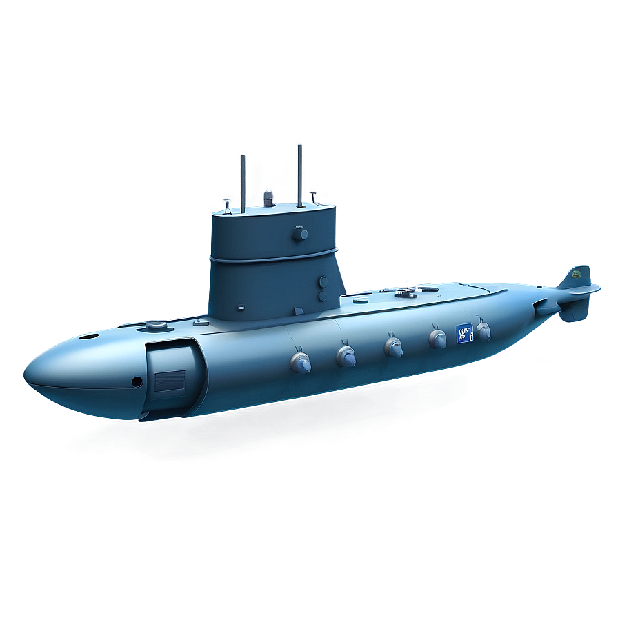 Submarine Sonar Technology Png 05252024 PNG image