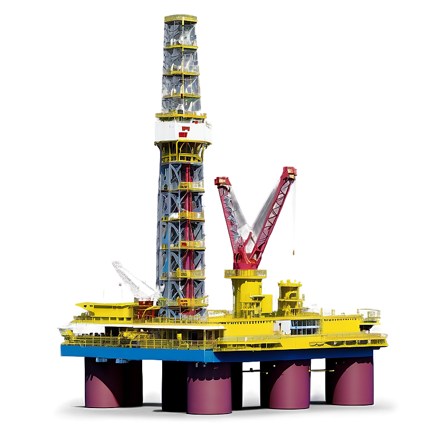 Subsea Oil Rig Png Wyh PNG image