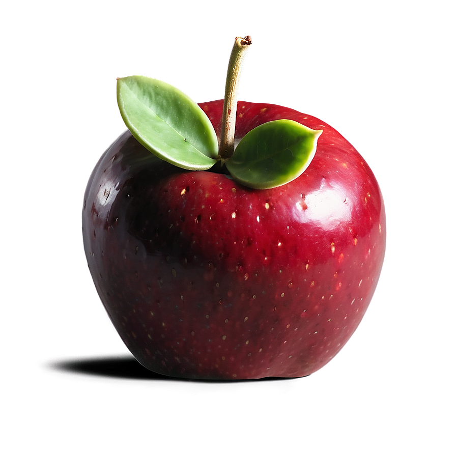 Succulent Red Apple Png 06272024 PNG image