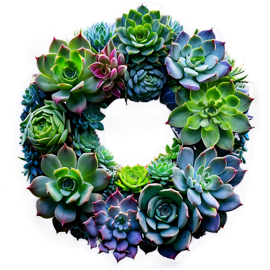 Succulent Wreath Making Png 06212024 PNG image