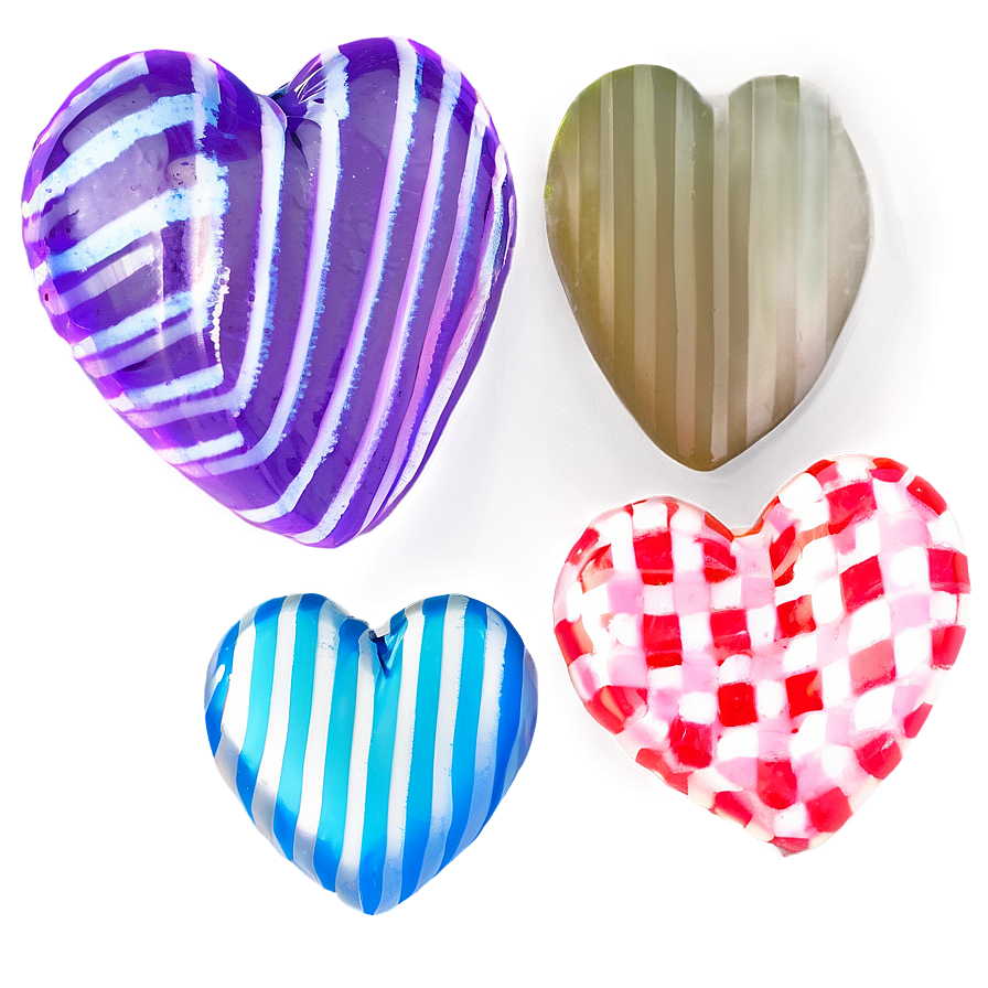 Sugar Candy Heart Png 06122024 PNG image