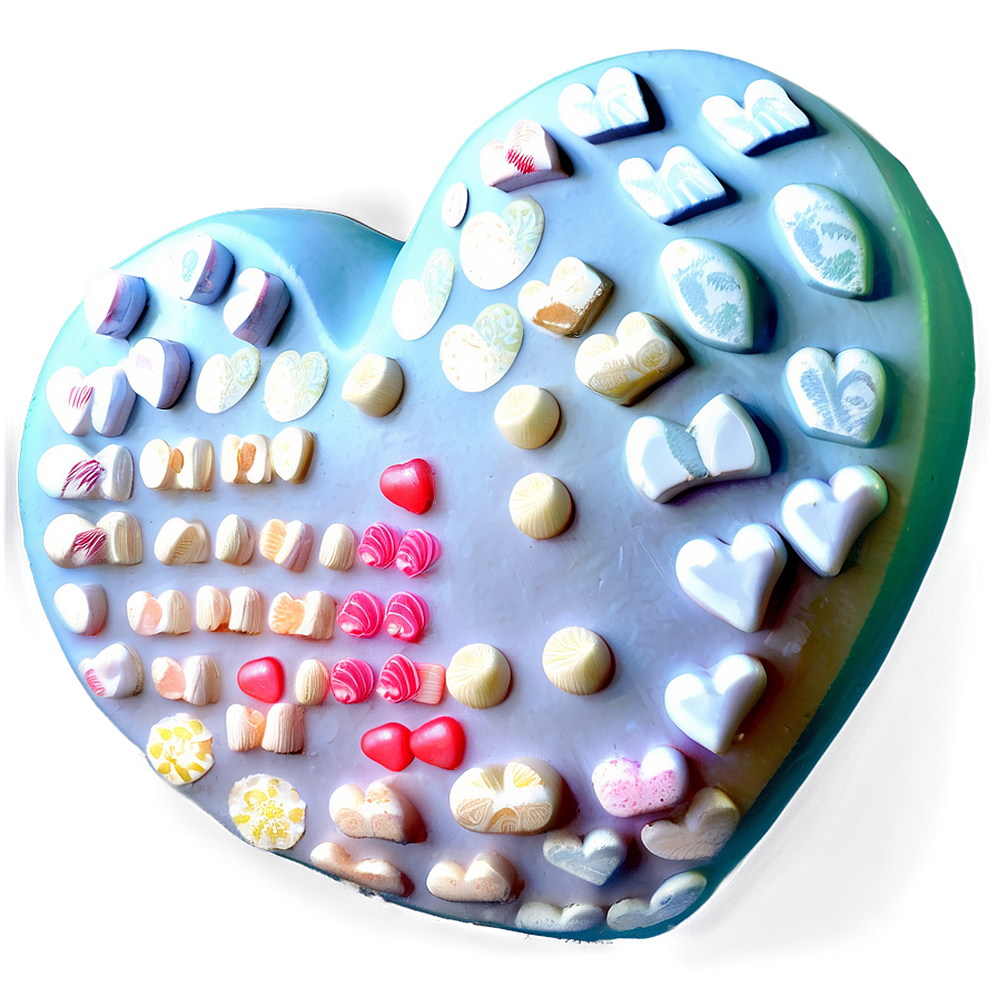 Sugar Candy Heart Png Mmx25 PNG image