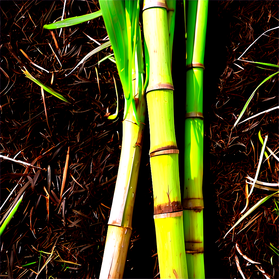 Sugar Cane Mulch For Gardens Png 06132024 PNG image