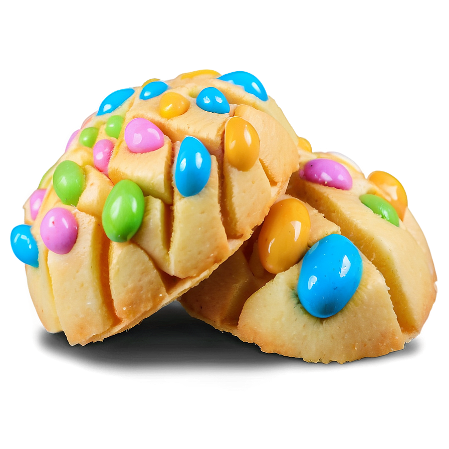 Sugar Coated Concha Treat Png Gxw89 PNG image