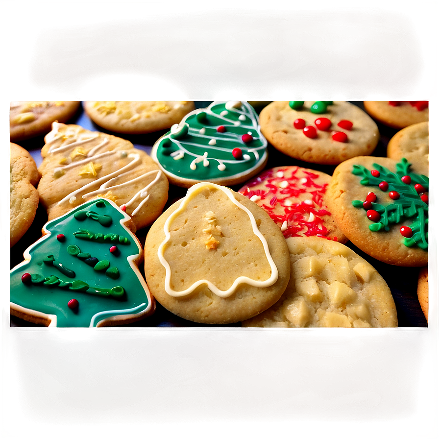 Sugar-free Christmas Cookie Choices Png 06202024 PNG image