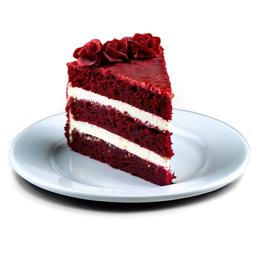 Sugar-free Red Velvet Cake Png 06292024 PNG image