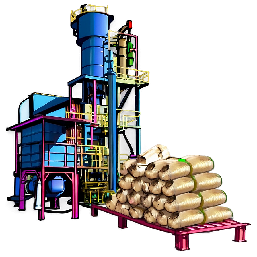 Sugar Mill Processing Sugarcane Png 06262024 PNG image