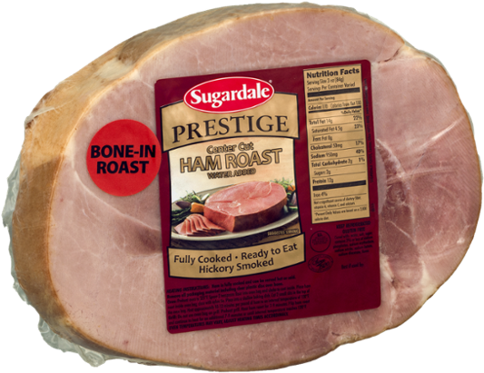 Sugardale Prestige Ham Roast Packaging PNG image