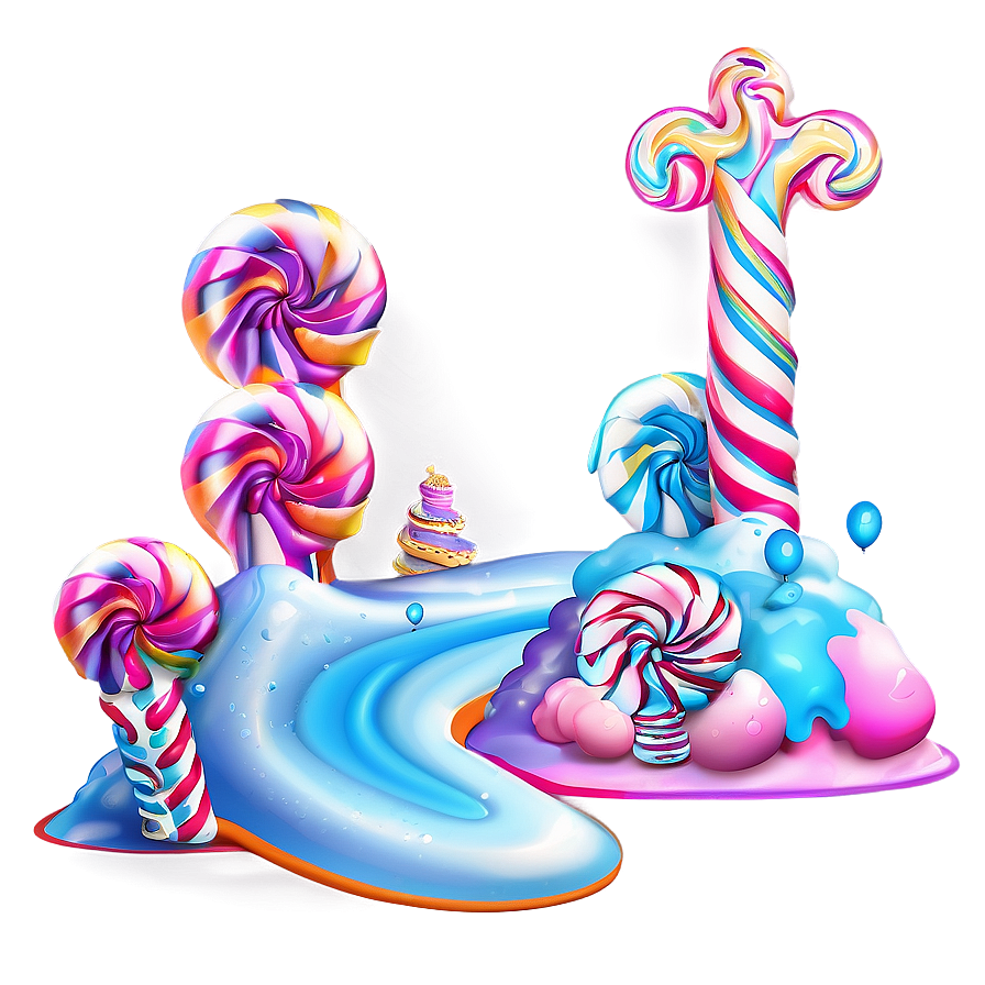 Sugary Candyland Pathway Png Fut14 PNG image