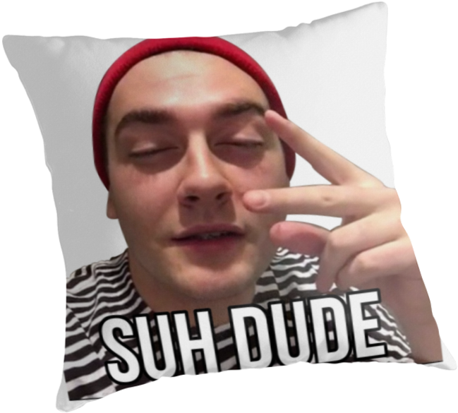 Suh Dude Pillow Meme PNG image