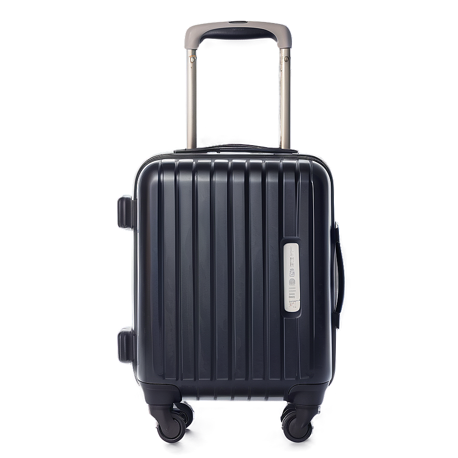 Suitcase With Id Tag Png 05252024 PNG image