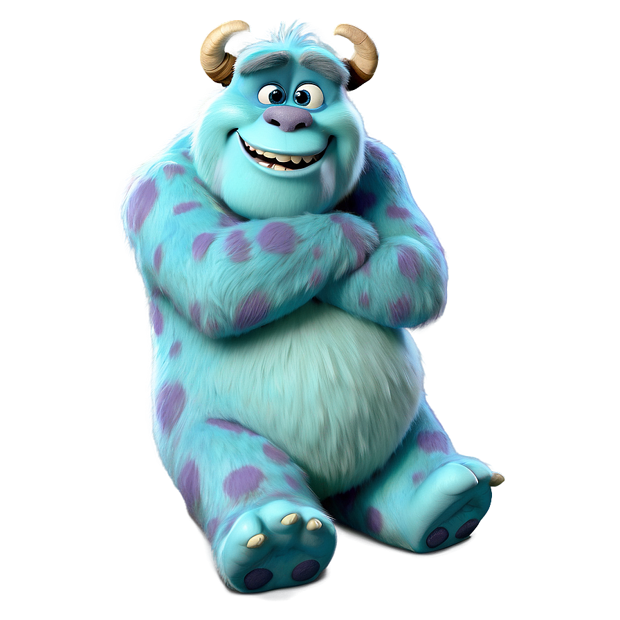 Sulley Hugging Boo Png Lii PNG image