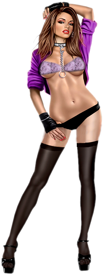 Sultry_ Pinup_ Model_ Pose PNG image