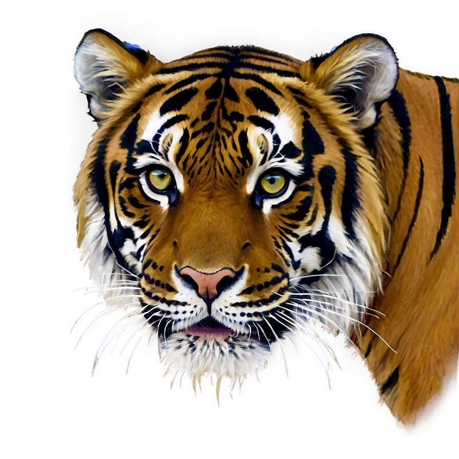 Sumatran Tiger Gaze Png 06252024 PNG image