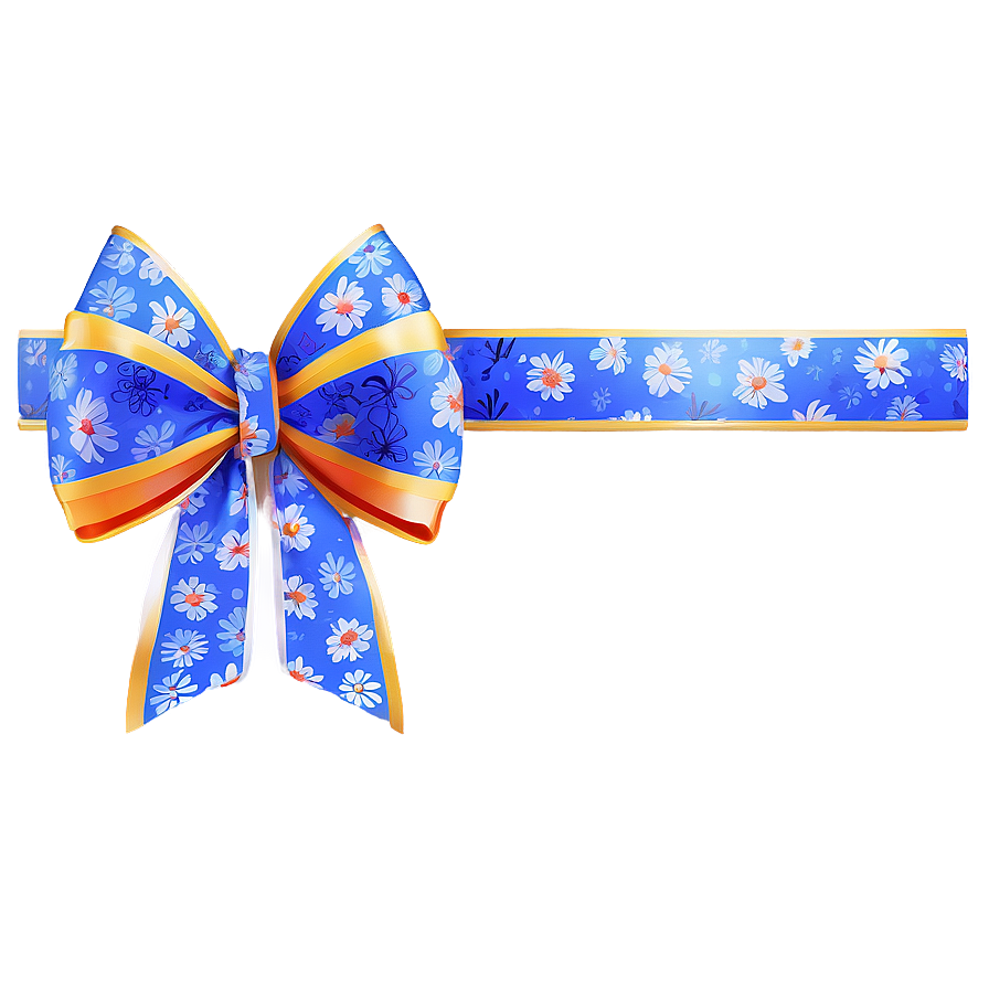 Summer Beach Gift Bow Png 06132024 PNG image