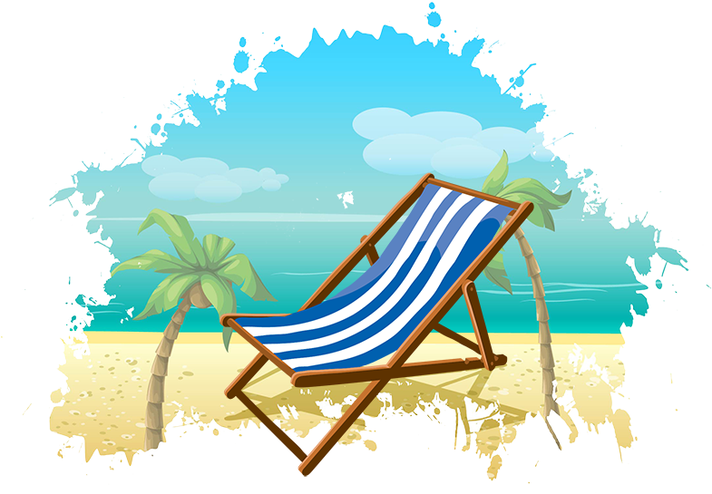 Summer_ Beach_ Vacation_ Scene PNG image
