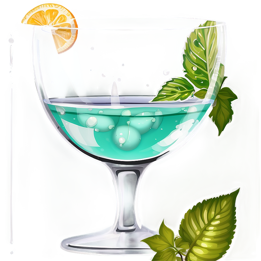 Summer Cocktail Glass Png 69 PNG image