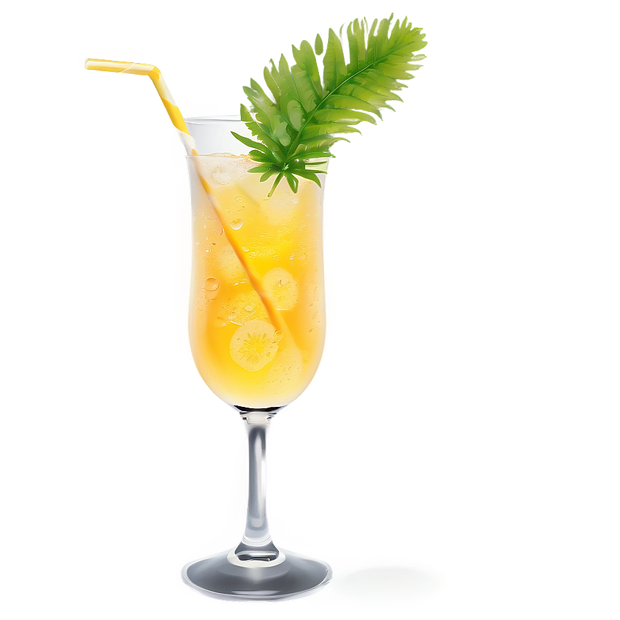 Summer Mimosa With Ice Png Aao59 PNG image