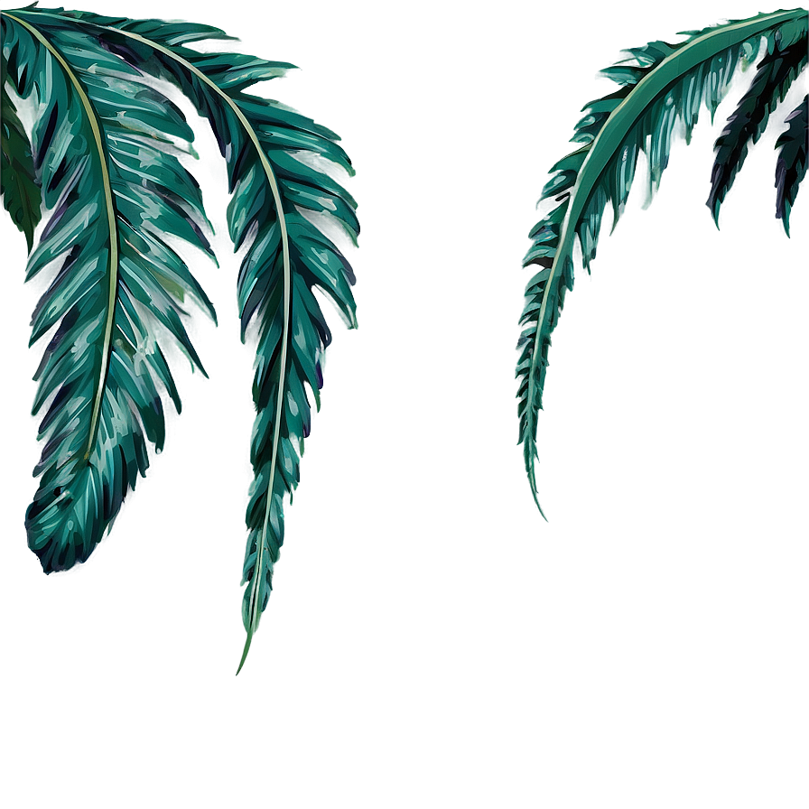 Summer Palm Leaves Png Har PNG image