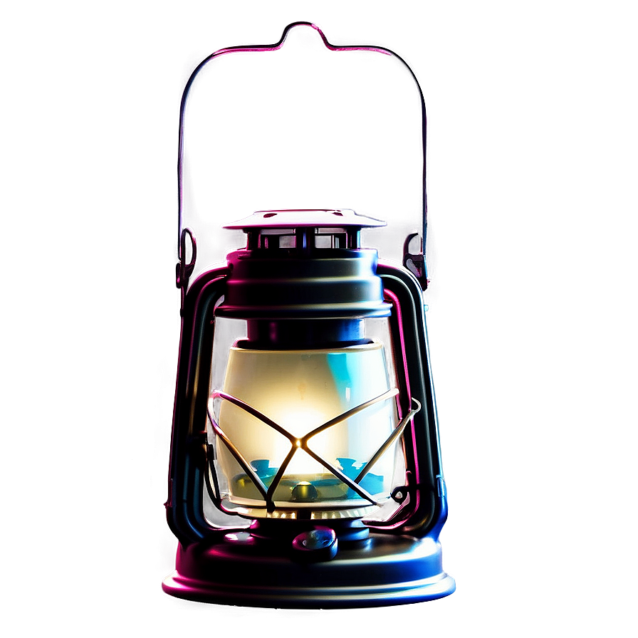 Summer Vibes Camping Lantern Png 06252024 PNG image