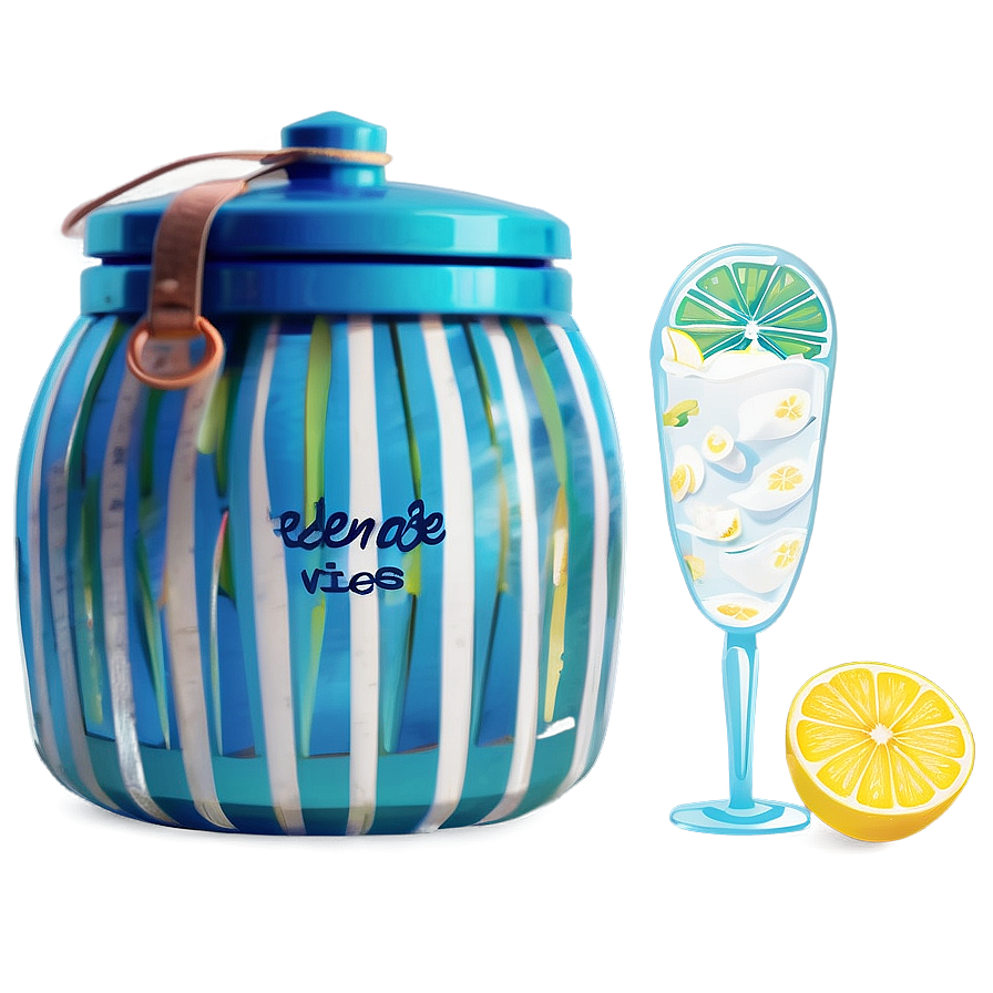 Summer Vibes Lemonade Png Ykn PNG image