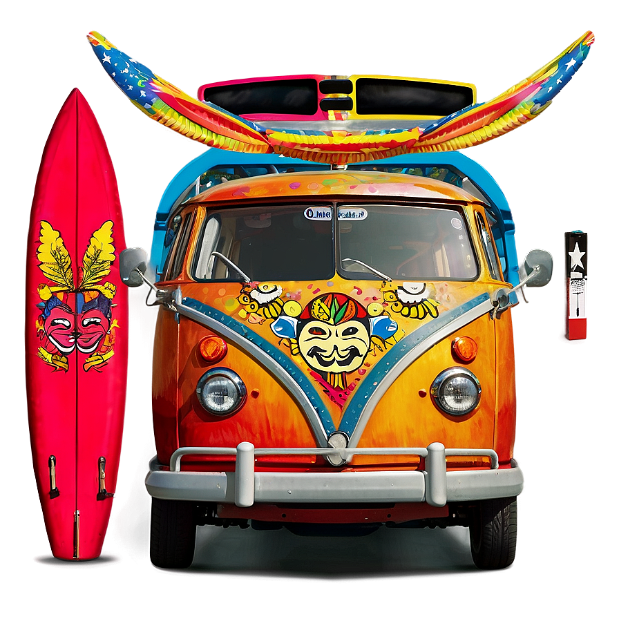 Summer Vibes Road Trip Png 15 PNG image