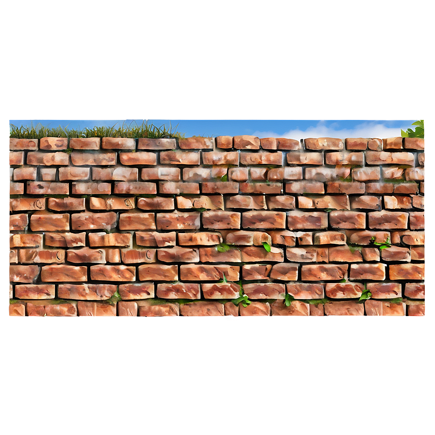 Sun-baked Brick Wall Png 90 PNG image