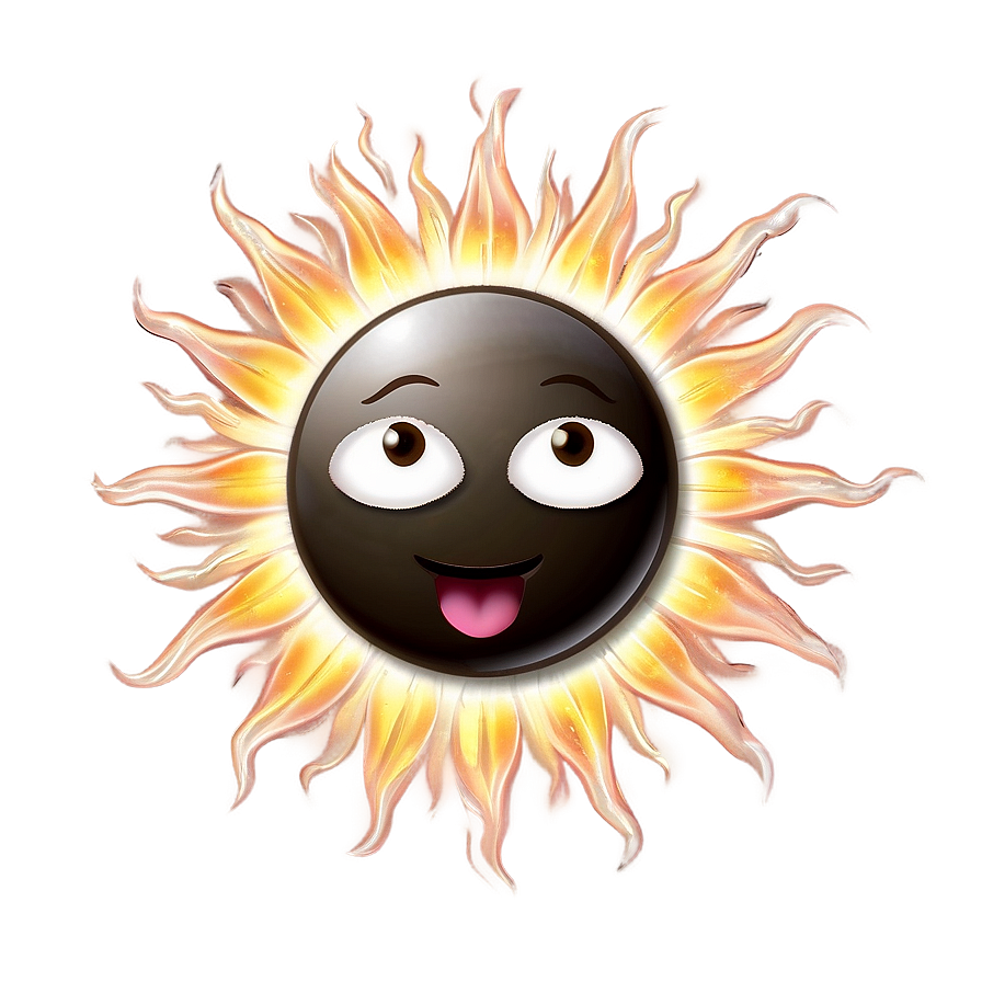 Sun Emoji Png Rvr PNG image