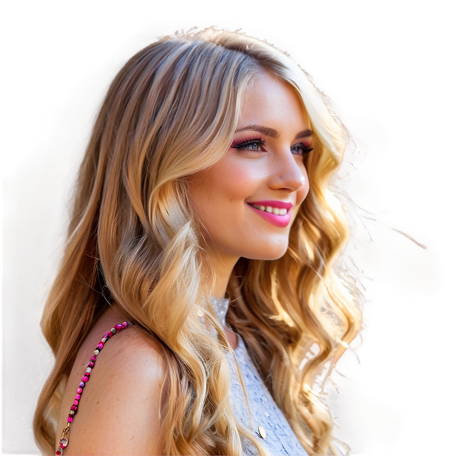 Sun-kissed Blonde Hair Png 90 PNG image