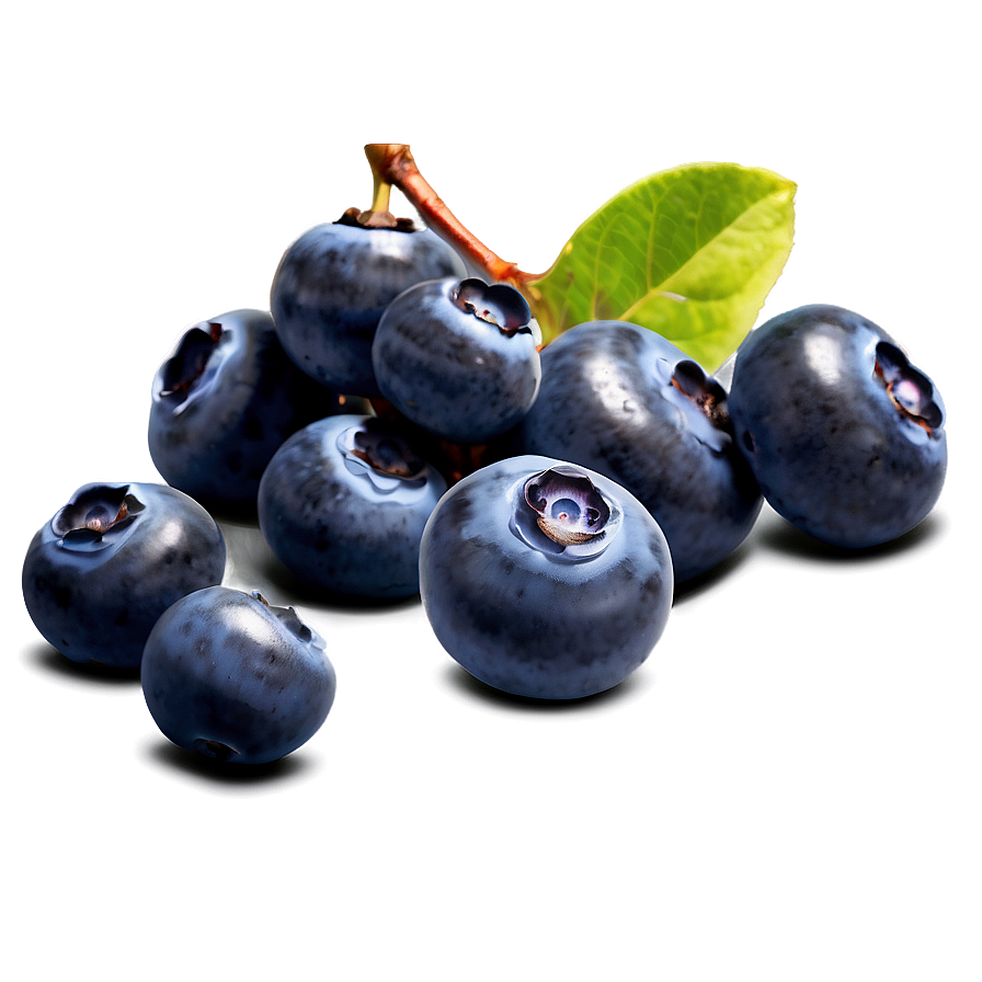 Sun-kissed Blueberries Png 63 PNG image