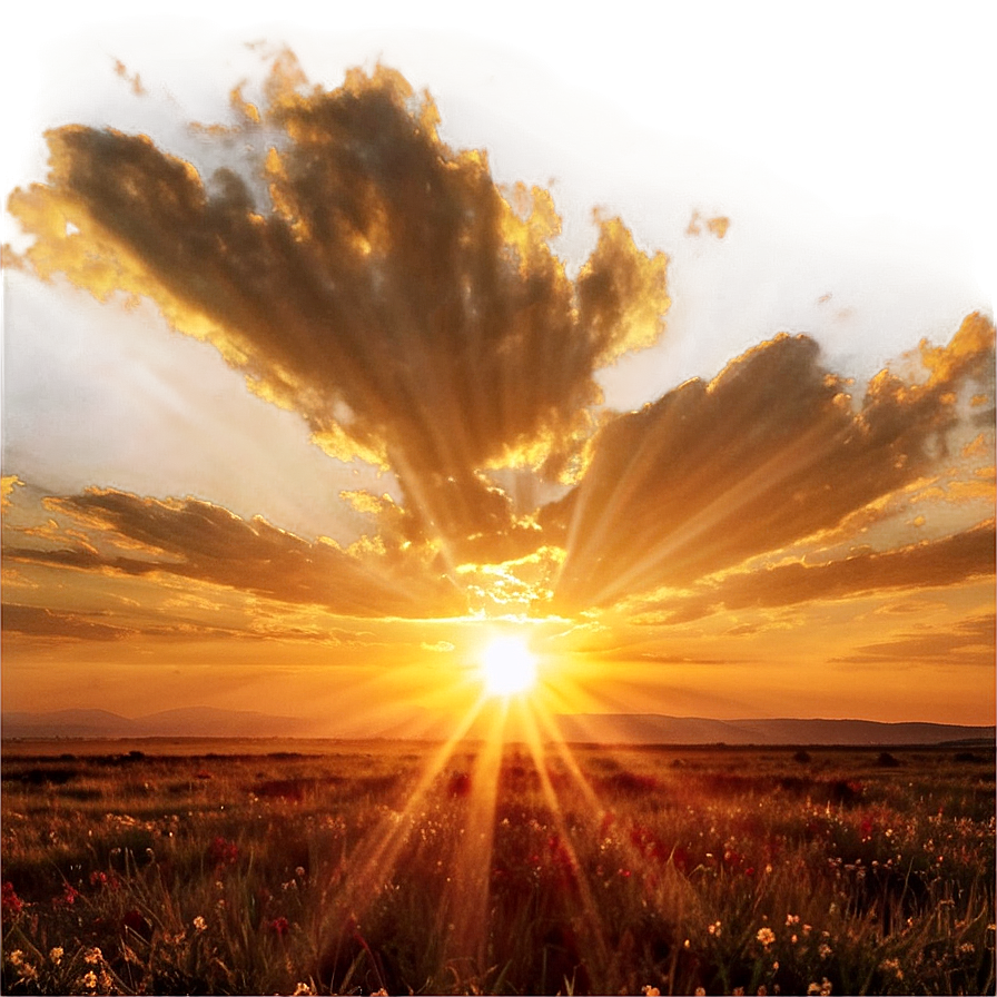 Sun Rays At Sunset Png Wxm35 PNG image