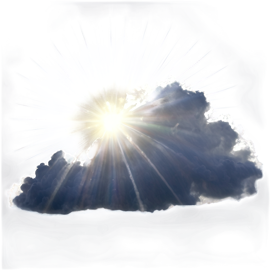 Sun Rays Through Clouds Png 29 PNG image