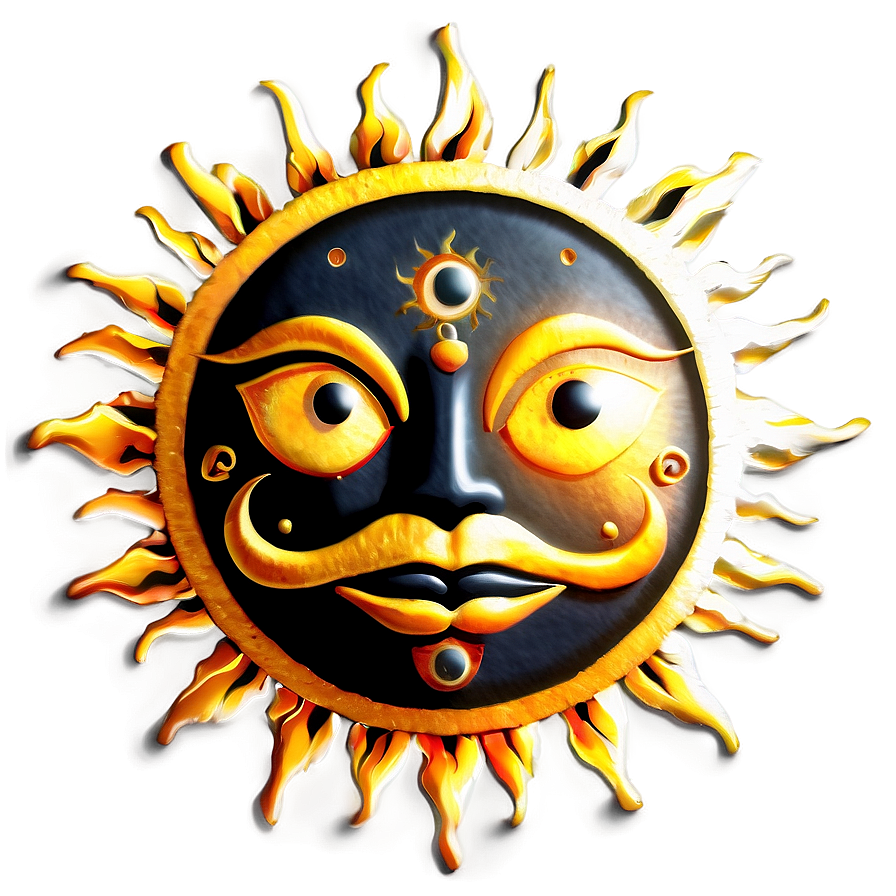 Sun Tattoo Png Ifh3 PNG image