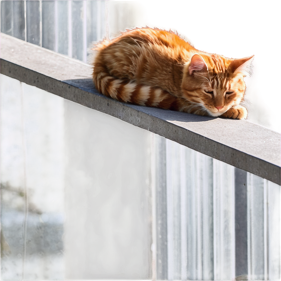 Sunbathing Cat Meme Png 05212024 PNG image