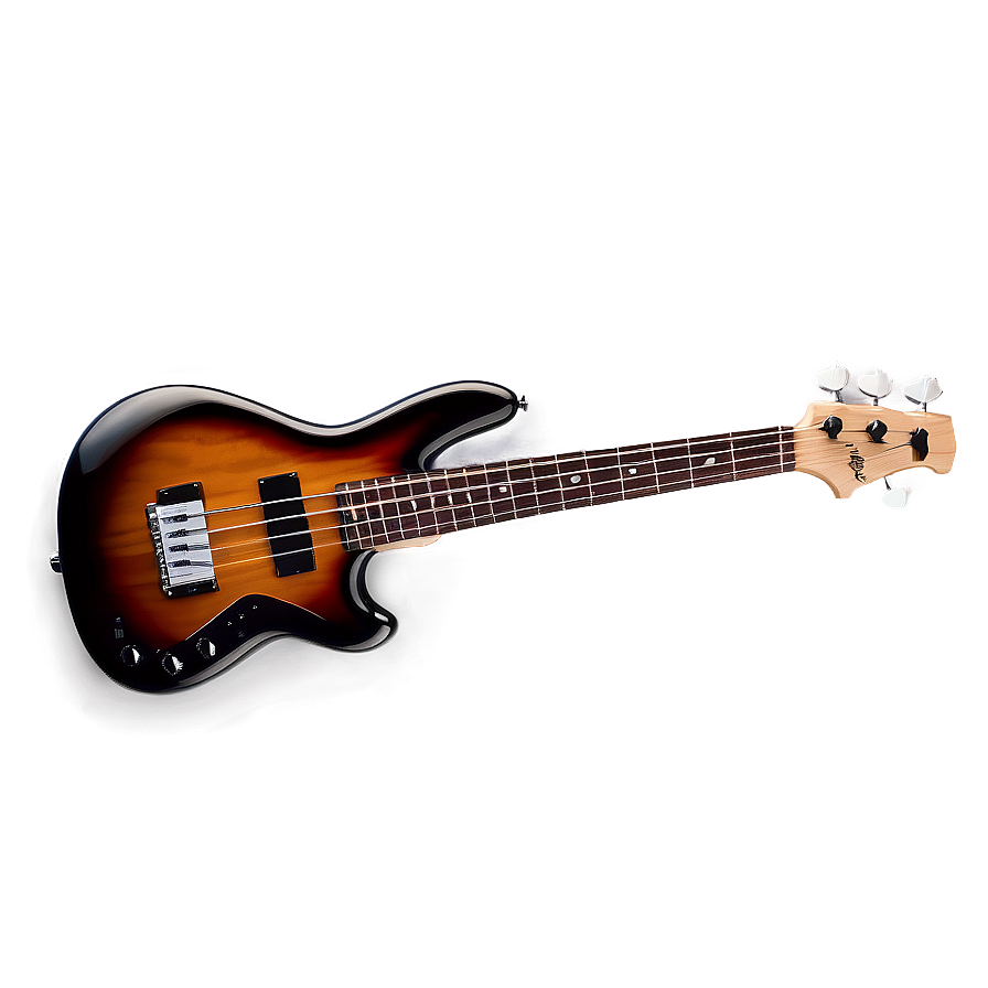 Sunburst Bass Guitar Png 97 PNG image