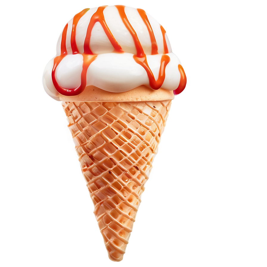 Sundae Ice Cream Cone Png 5 PNG image