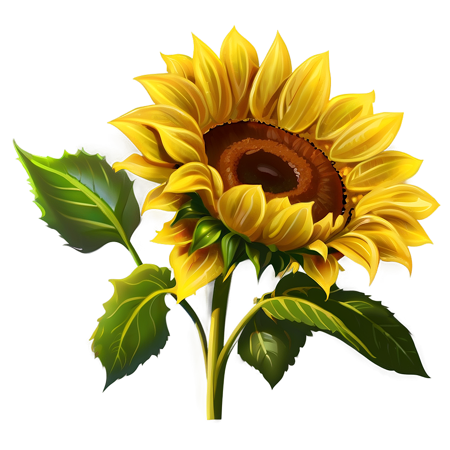 Sunflower Clipart Png 05252024 PNG image