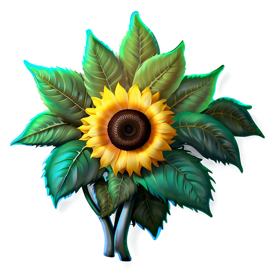 Sunflower Emoji Expression Png 44 PNG image