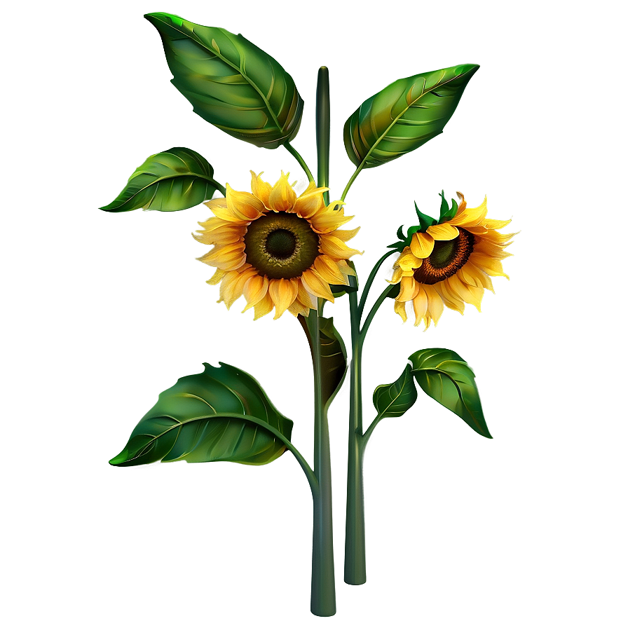 Sunflower Field Transparent Png Bvh91 PNG image