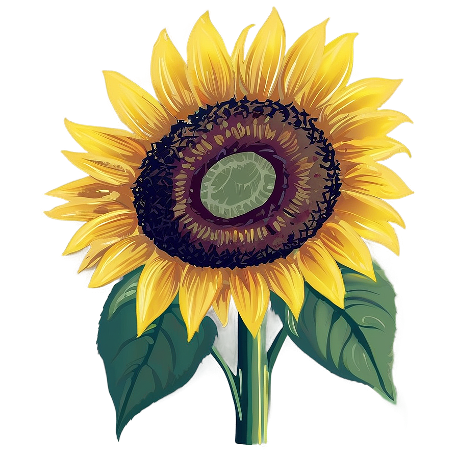 Sunflower Graphic Transparent Png 65 PNG image