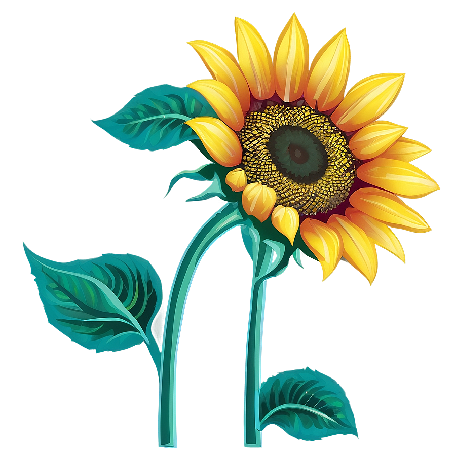 Sunflower Graphic Transparent Png Eid85 PNG image