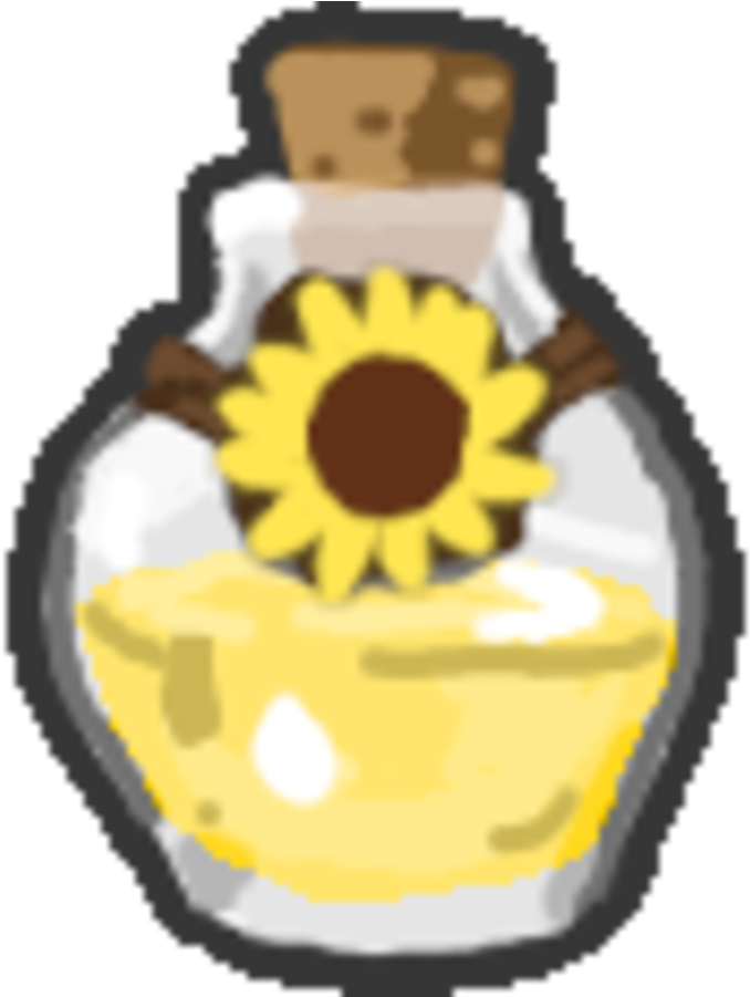 Sunflower Oil Bottle Cartoon PNG image