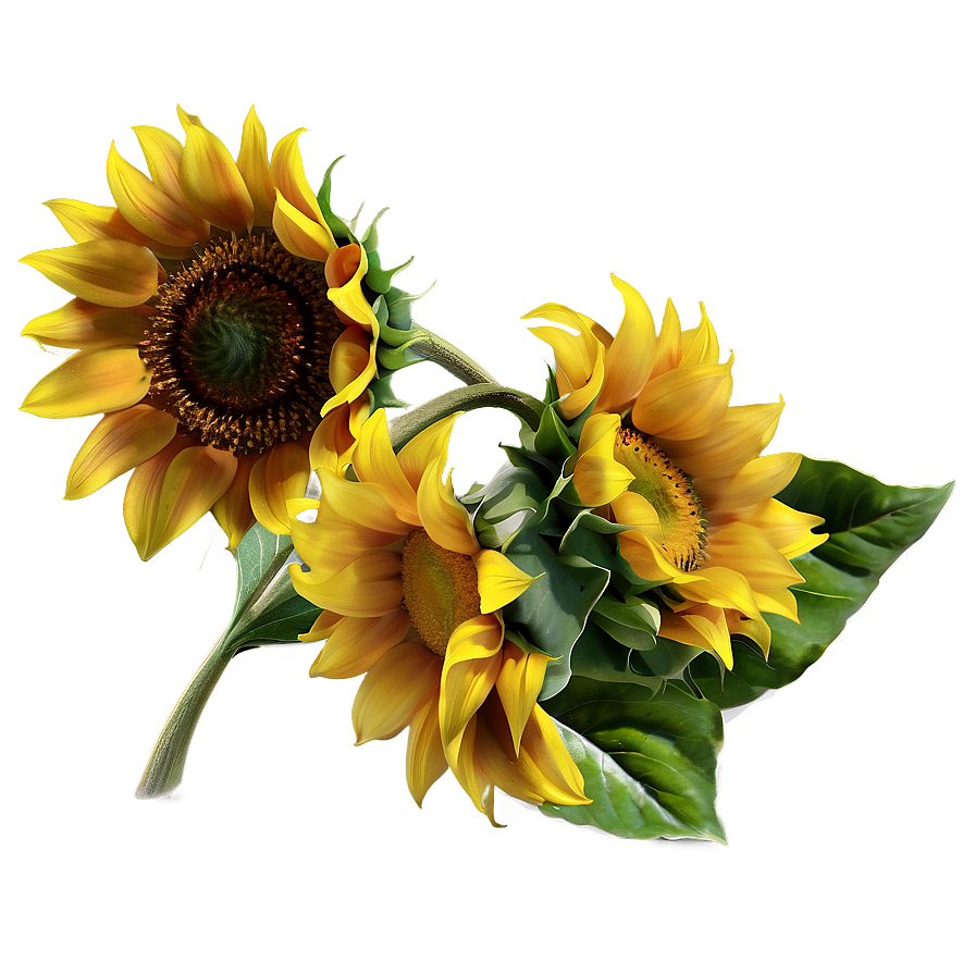 Sunflower Petals Transparent Png 05262024 PNG image