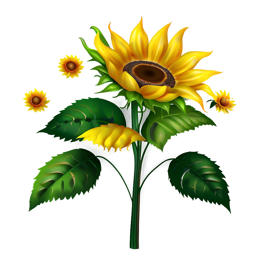 Sunflower Transparent Decoration Png Try48 PNG image