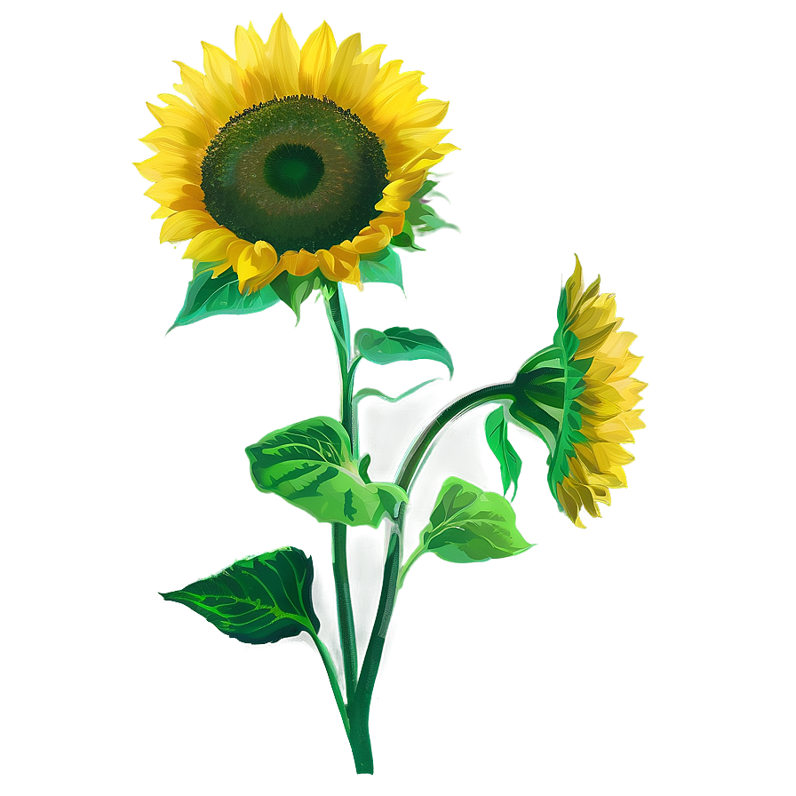 Sunflower Transparent Overlay Png Xpy PNG image