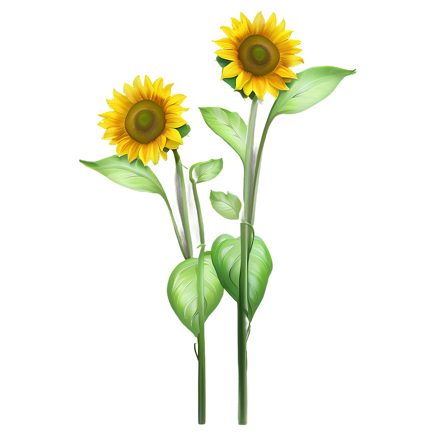 Sunflower Transparent Watermark Png Nuv PNG image