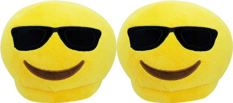 Sunglasses Emoji Pillows PNG image