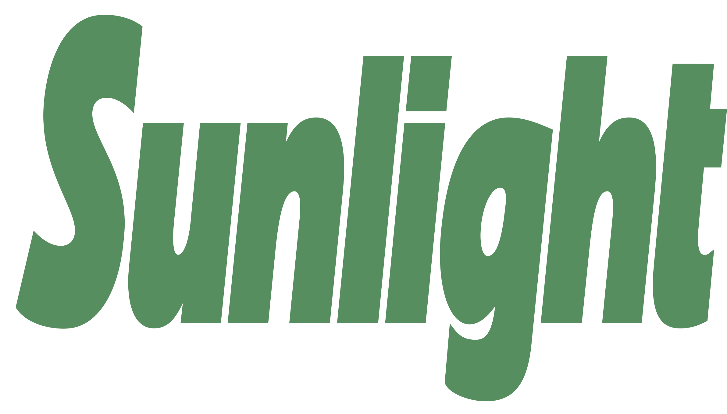 Sunlight Logo Green Text PNG image