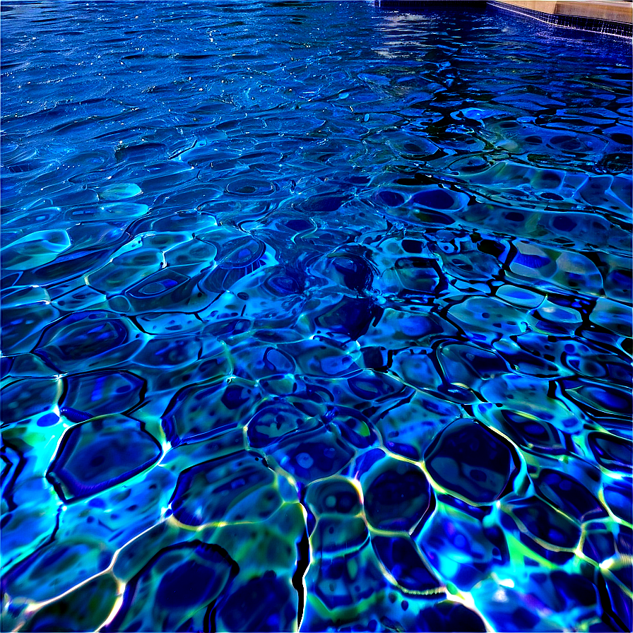 Sunlit Pool Water Texture Png 06252024 PNG image