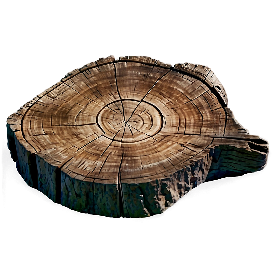 Sunlit Tree Stump Png 93 PNG image